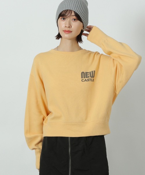 LAKOLE（ラコレ）の「ハニカムプリントプルオーバー / 289493（Tシャツ/カットソー・レディース・ネイビー/アイボリー/イエロー・FREE）」の3枚目の写真