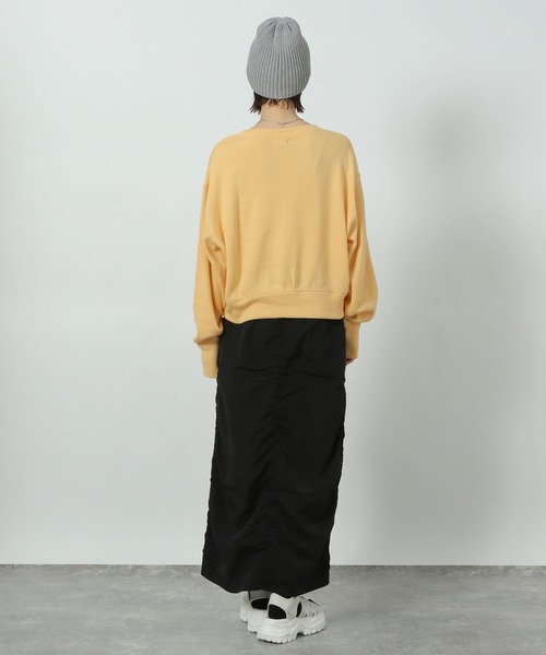 LAKOLE（ラコレ）の「ハニカムプリントプルオーバー / 289493（Tシャツ/カットソー・レディース・ネイビー/アイボリー/イエロー・FREE）」の7枚目の写真