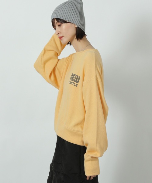 LAKOLE（ラコレ）の「ハニカムプリントプルオーバー / 289493（Tシャツ/カットソー・レディース・ネイビー/アイボリー/イエロー・FREE）」の8枚目の写真