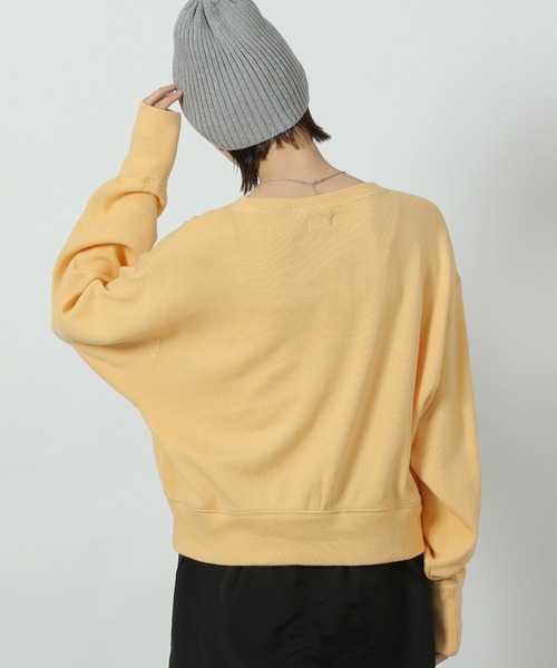 LAKOLE（ラコレ）の「ハニカムプリントプルオーバー / 289493（Tシャツ/カットソー・レディース・ネイビー/アイボリー/イエロー・FREE）」の9枚目の写真