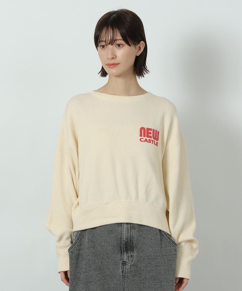 LAKOLE（ラコレ）の「ハニカムプリントプルオーバー / 289493（Tシャツ/カットソー・レディース・ネイビー/アイボリー/イエロー・FREE）」の10枚目の写真