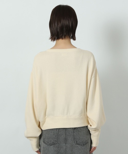 LAKOLE（ラコレ）の「ハニカムプリントプルオーバー / 289493（Tシャツ/カットソー・レディース・ネイビー/アイボリー/イエロー・FREE）」の12枚目の写真