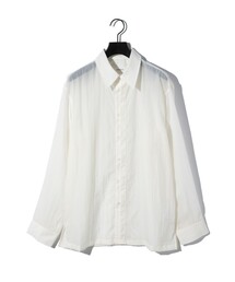 MIDIUMISOLID（ミディウミソリッド）の「MIDIUMISOLID Men’s フライフロントナイロンシャツ（シャツ/ブラウス）」