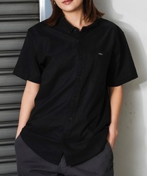RVCA メンズ THATLL DO STRETCH SS 半袖シャツ 【2025年春夏モデル】/ルーカワンポイントロゴ半袖シャツ