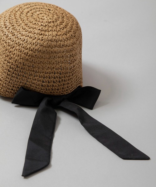 Munich(ミューニック)の「バックリボンキャップ(キャップ・レディース・ナチュラル/ブラウン・FREE)」の8枚目の写真