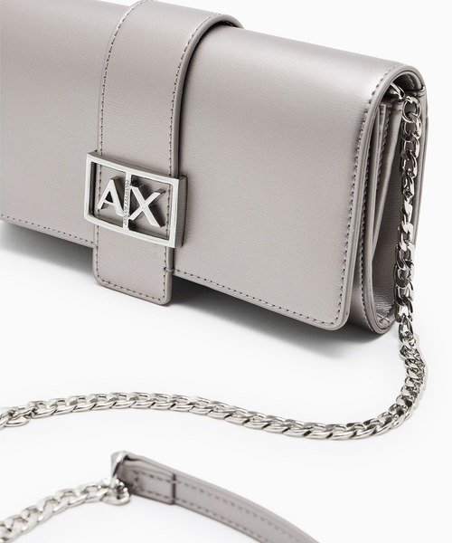 A|X アルマーニ エクスチェンジ】＜オンライン限定＞AXロゴ ショルダー
