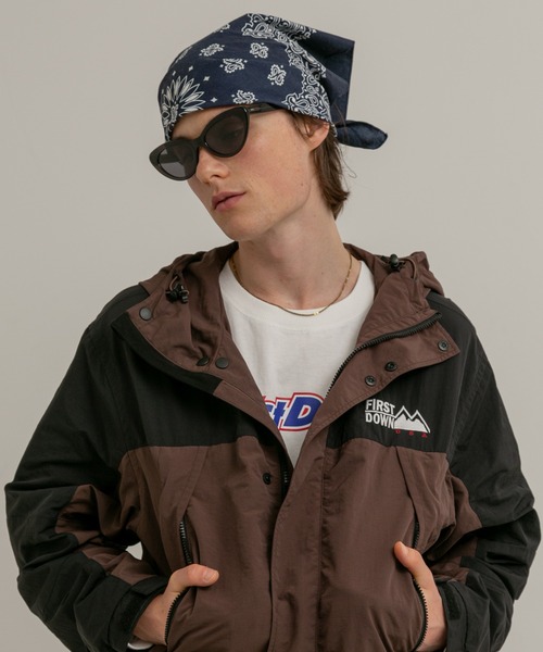 FIRST DOWN(ファーストダウン)の「ロングスリーブ Tシャツ コットンジャージ #2(Tシャツ/カットソー・メンズ・ホワイト/杢グレー/ブラック・L/M/XL)」の4枚目の写真