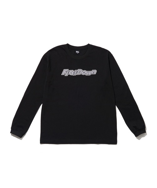 FIRST DOWN(ファーストダウン)の「ロングスリーブ Tシャツ コットンジャージ #2(Tシャツ/カットソー・メンズ・ホワイト/杢グレー/ブラック・L/M/XL)」の7枚目の写真