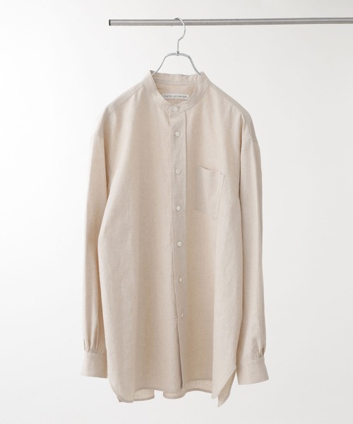 片岡健太着用　soe シャツ 片岡健太着用】soe ダブルマキノーシャツ