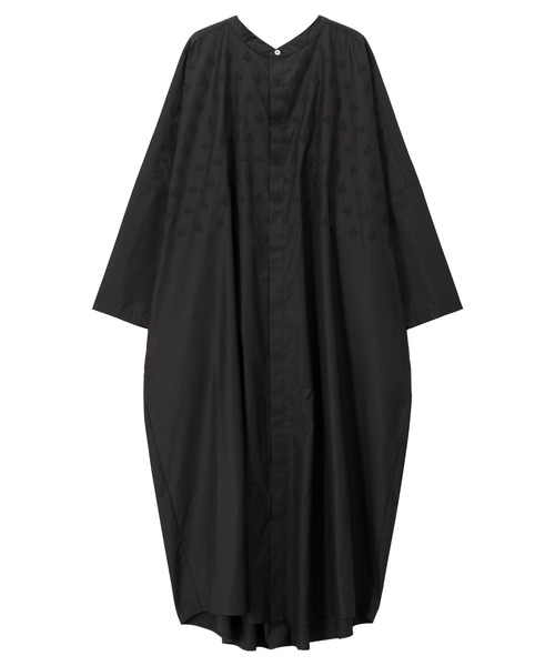 ZUCCa（ズッカ）の「リーフエンブロイダリー / ワンピース / (O)（ワンピース・レディース・ブラック/ライトブルー/ホワイト・M size）」の5枚目の写真