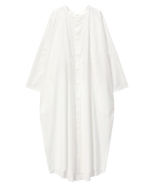 ZUCCa（ズッカ）の「リーフエンブロイダリー / ワンピース / (O)（ワンピース・レディース・ブラック/ライトブルー/ホワイト・M size）」の4枚目の写真