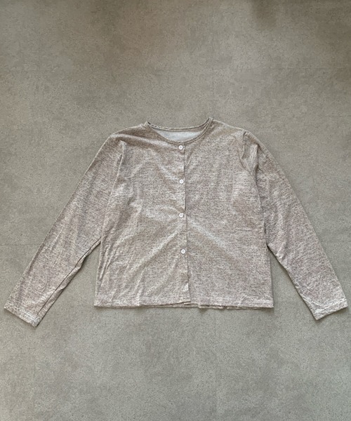 Teem Store(チームストア)の「【カップ付/3点セット】 ベーシックルームウェア パジャマ/セットアップ/キャミソール トップス パンツ 冷房対策(ルームウェア/パジャマ・レディース・ピンク/ライトグレー/チャコール・L/M)」の19枚目の写真