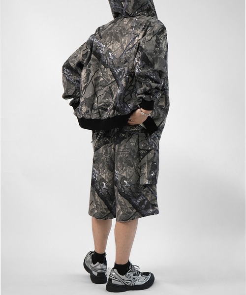 デニムジャケット　リアルツリー　カモ 入荷禁止】【Labordi / ラボード】ツリーカモ柄 リアルツリー