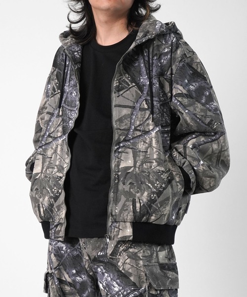 デニムジャケット　リアルツリー　カモ セール】Real tree Camo All Over Design Denim Jacket / リアル