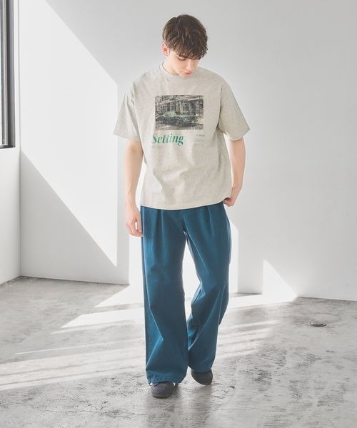PBLIM（ページボーイリム）の「《UNISEX》クラッシックカーTシャツ（Tシャツ/カットソー・レディース・ネイビー/オフホワイト/グレー・SMALL/MEDIUM）」の17枚目の写真