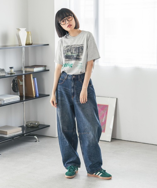 PBLIM（ページボーイリム）の「《UNISEX》クラッシックカーTシャツ（Tシャツ/カットソー・レディース・ネイビー/オフホワイト/グレー・SMALL/MEDIUM）」の20枚目の写真