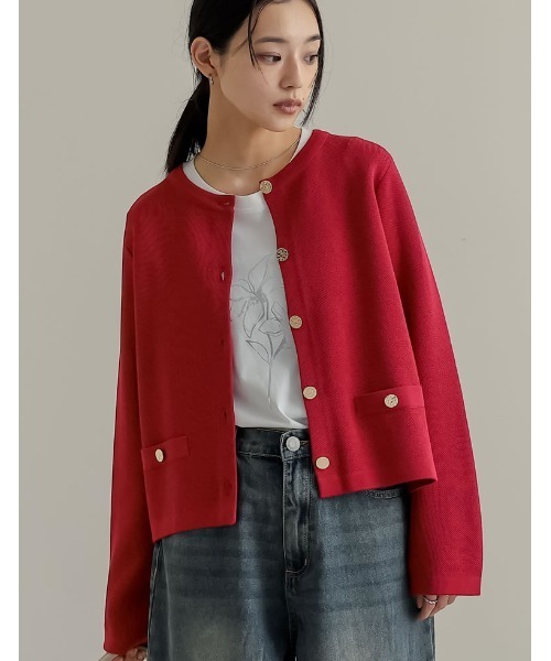 セール】[nachicoさんセレクト][2025SS COLLECTION]メタリックボタン