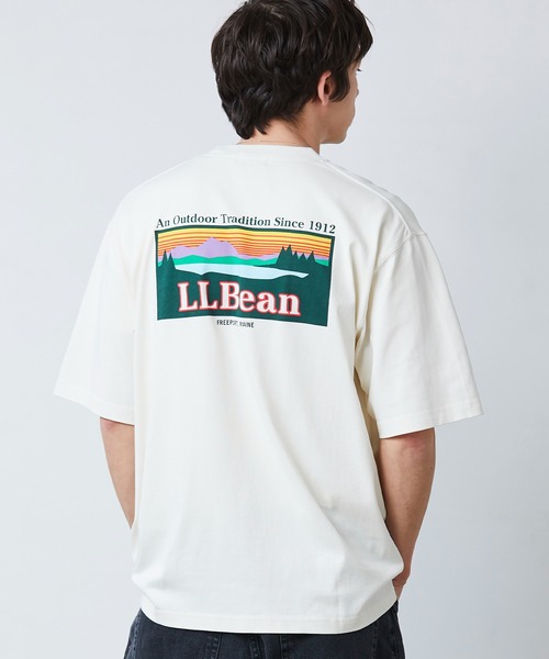 L.L.Bean(エルエルビーン)の「【JAPAN EDITION】ビーンズ・バック・カタディン・ティ(Tシャツ/カットソー・メンズ・ネイビー/タン/ライトグレー/オフホワイト/ブラック・SMALL/MEDIUM/LARGE/X-LARGE)」の19枚目の写真