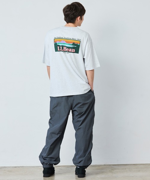 L.L.Bean(エルエルビーン)の「【JAPAN EDITION】ビーンズ・バック・カタディン・ティ(Tシャツ/カットソー・メンズ・ネイビー/タン/ライトグレー/オフホワイト/ブラック・SMALL/MEDIUM/LARGE/X-LARGE)」の11枚目の写真