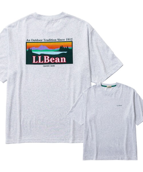 L.L.Bean(エルエルビーン)の「【JAPAN EDITION】ビーンズ・バック・カタディン・ティ(Tシャツ/カットソー・メンズ・ネイビー/タン/ライトグレー/オフホワイト/ブラック・SMALL/MEDIUM/LARGE/X-LARGE)」の13枚目の写真