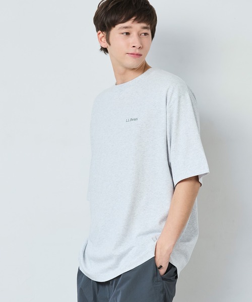 L.L.Bean(エルエルビーン)の「【JAPAN EDITION】ビーンズ・バック・カタディン・ティ(Tシャツ/カットソー・メンズ・ネイビー/タン/ライトグレー/オフホワイト/ブラック・SMALL/MEDIUM/LARGE/X-LARGE)」の22枚目の写真