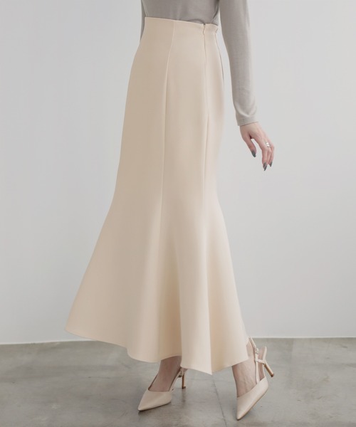 【新品未使用】 ソフトマーメイドサテンスカート ほんのりマーメイドサテンスカート Greige – honono for mom&baby