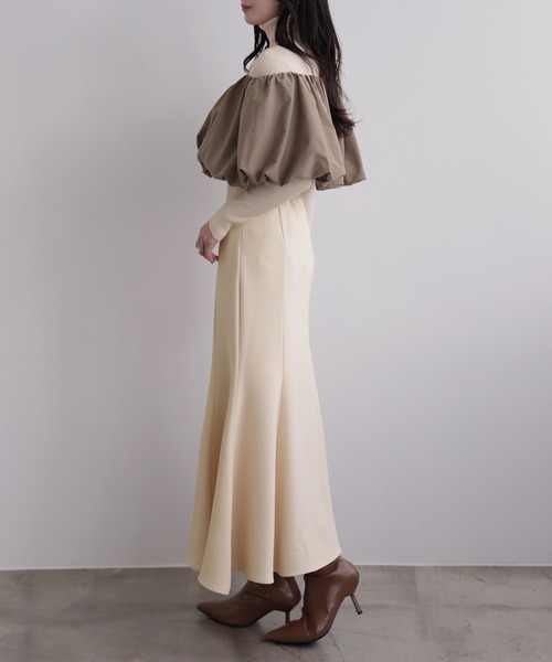 nouvellemoi（ヌーベルモイ）の「ソフトマーメイドスカート（スカート