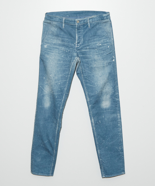 5351 POUR LES HOMMES(ゴーサンゴーイチプールオム)の「【25S/S】プリント テーパード デニム パンツ / オリジナルバンダナ付き(デニムパンツ・メンズ・ライトグレー/グリーン/ライトブルー・44/46/48/50)」の5枚目の写真