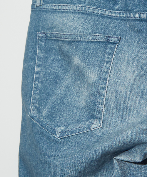 5351 POUR LES HOMMES(ゴーサンゴーイチプールオム)の「【25S/S】プリント テーパード デニム パンツ / オリジナルバンダナ付き(デニムパンツ・メンズ・ライトグレー/グリーン/ライトブルー・44/46/48/50)」の11枚目の写真