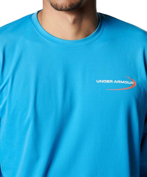 UNDER ARMOUR(アンダーアーマー)の「UAモチベート グラフィック ロングスリーブ Tシャツ(トレーニング/メンズ)(Tシャツ/カットソー・メンズ・エメラルドブルー・XL/S/L/2XL/M/4XL/3XL)」の11枚目の写真