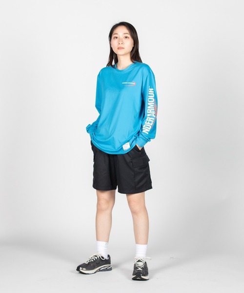 UNDER ARMOUR(アンダーアーマー)の「UAモチベート グラフィック ロングスリーブ Tシャツ(トレーニング/メンズ)(Tシャツ/カットソー・メンズ・エメラルドブルー・XL/S/L/2XL/M/4XL/3XL)」の3枚目の写真