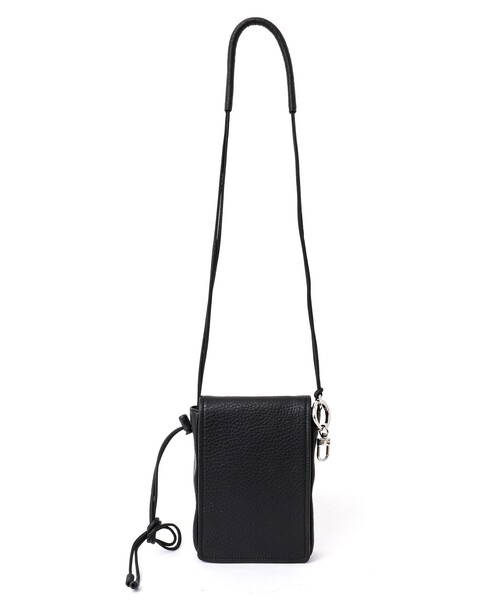 waku（ワク）の「【waku/ワク】レザーフラップショルダー WK-0003（ショルダーバッグ・メンズ・ブラック・FREE）」の14枚目の写真