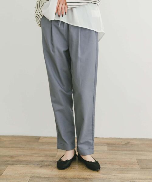 ITEMS URBANRESEARCH（アイテムズ アーバンリサーチ）の「リネン混イージーパンツ（その他パンツ・レディース・モカ/ブルー/ライトベージュ・MEDIUM/SMALL）」の12枚目の写真