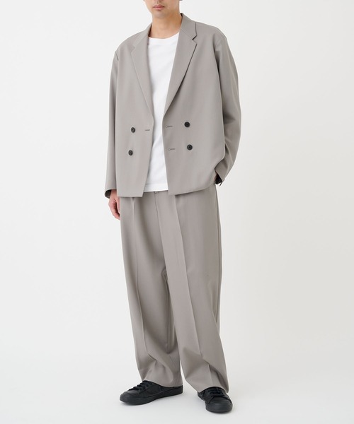 久遠×DISCOVERED× STUDIOUSテーラードジャケット NO SEASON WASHABLEWOOL JACKET（テーラードジャケット）｜STUDIOUS