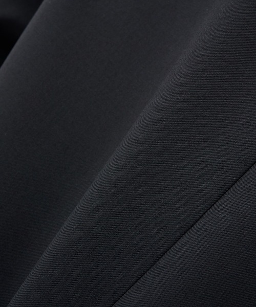 STUDIOUS（ステュディオス）の「NO SEASON WASHABLEWOOL JACKET（テーラードジャケット・メンズ・ブラック/グレイッシュベージュ・1/2）」の9枚目の写真