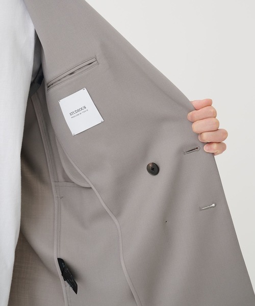 NO SEASON WASHABLEWOOL JACKET（テーラードジャケット）｜STUDIOUS