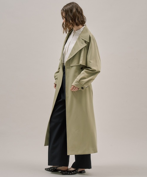 シックオーバーラップコート（トレンチコート）｜PUBLIC TOKYO