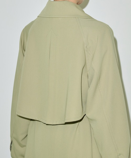 シックオーバーラップコート（トレンチコート）｜PUBLIC TOKYO