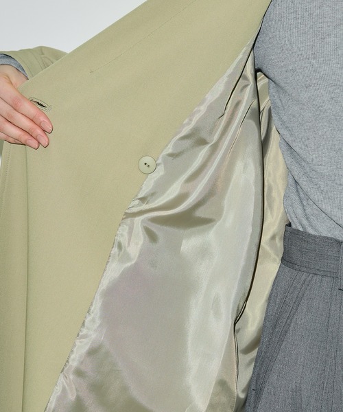 パブリックトウキョウ シックオーバーラップコート セール】シックオーバーラップコート（トレンチコート）｜PUBLIC TOKYO