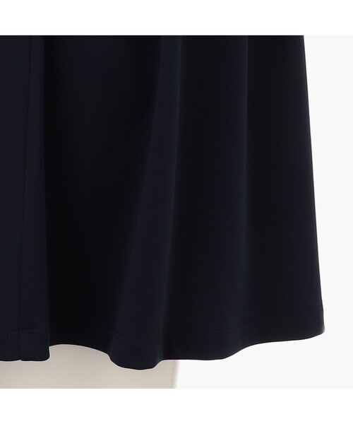 BRIEFING（ブリーフィング）の「【BRIEFING GOLF／ブリーフィングゴルフ】WOMEN’S NECK LOGO HIGHNECK PLEATED DRESS（ワンピース・レディース・ブラック/ネイビー・M/S）」の10枚目の写真