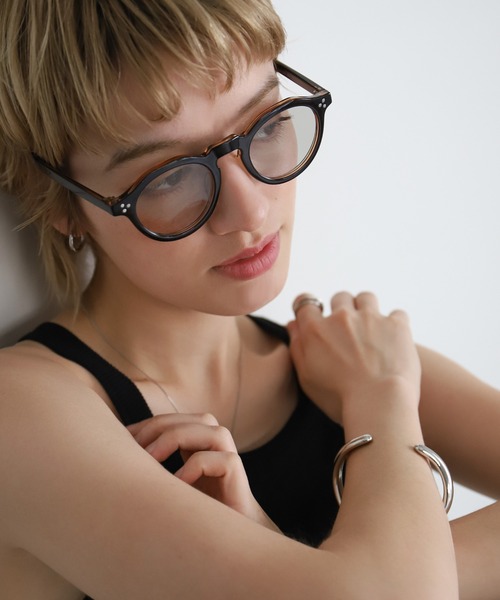 select MOCA（セレクトモカ）の「クラウンパント調光サングラス（サングラス・レディース・ブラウン/ブラック/ライトブラウン・FREE）」の2枚目の写真