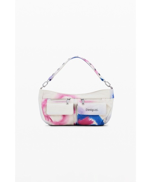 Desigual（デシグアル）の「ウォーターカラー ミニショルダーバッグ マーブル（ショルダーバッグ・レディース・ホワイト・FREE）」の5枚目の写真