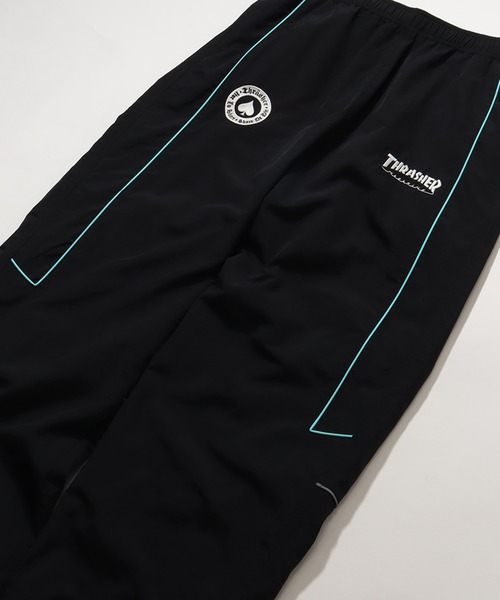 THRASHER（スラッシャー）の「【THRASHER/スラッシャー】ナイロンタスラン パイピングパンツ（その他パンツ・メンズ・ブラック/ホワイト・M/L/LL）」の4枚目の写真