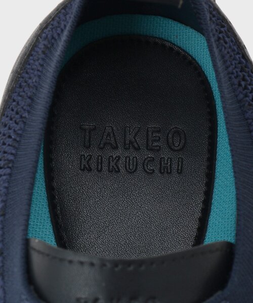 TAKEO KIKUCHI（タケオキクチ）の「ニットアッパーシューズ（ドレスシューズ・メンズ・ブラック/ネイビー/ダークブラウン・50/60/70）」の14枚目の写真