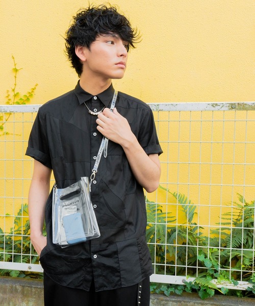 ADAM PATEK（アダムパテック）の「【RS】【ADAM PATEK/ アダムパテック 【 CONEY 】CLEAR mini pouch shoulder（ショルダーバッグ・メンズ・ブラック・ONESIZE）」の15枚目の写真