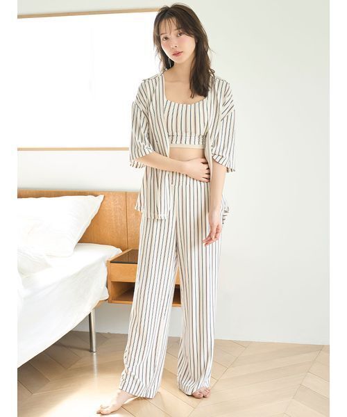 SNIDEL HOME★ルームウェア★週末値下げ！！！ 新品未使用タグ付き】SNIDEL HOME(スナイデルホーム) ストライプ