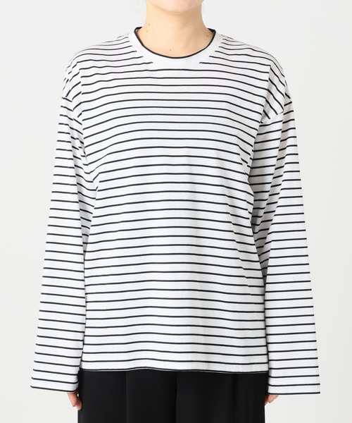 Deuxieme classe Thrilling Stripe Tシャツ Thrilling Stripe Tシャツ（Tシャツ/カットソー）｜Deuxieme