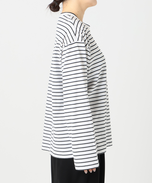 Thrilling Stripe Tシャツ（Tシャツ/カットソー）｜Deuxieme