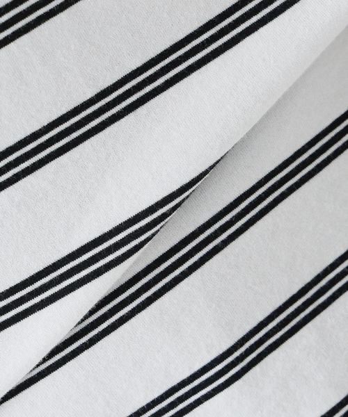 Deuxieme Classe Thrilling Stripe Tシャツ ②
