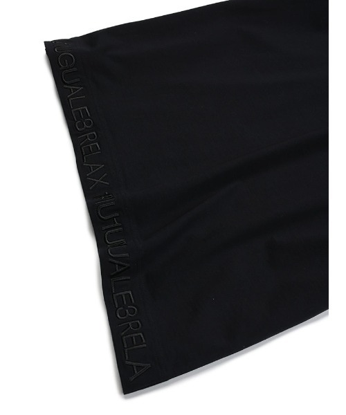 1piu1uguale3 RELAX(ウノピュウノウグァーレトレリラックス)の「1PIU1UGUALE3 RELAX (ウノ ピュ ウノ ウグァーレ トレ リラックス) 別注 裾&バックロゴ クルーネック 半袖 Tシャツ 1PRUST25119SZ(Tシャツ/カットソー・メンズ・ホワイト/ブラック・S/M/L/LL/2XL)」の7枚目の写真